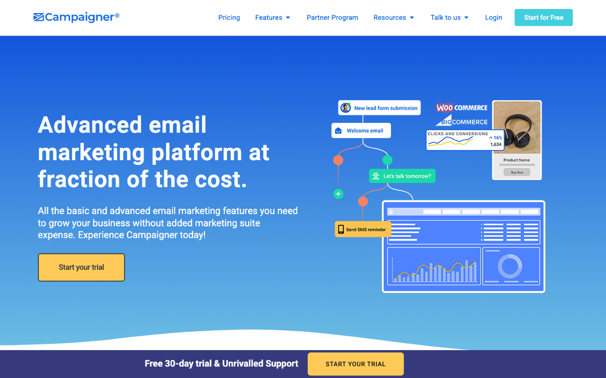 Campaigner screenshot